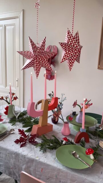 We’re slowly getting in the mood for cosy festive settings! Check out our @ateliertoit handmade candleholders that make a true statement. We have limited stock!