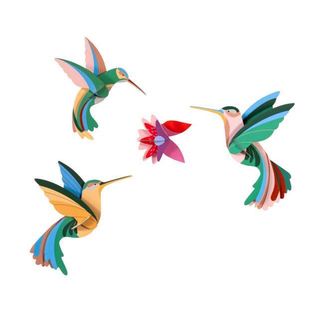 No surprise here - our hummingbird has been a bestseller from the start.
And now we’ve added this poetic trio of little birdies.
What do you think?